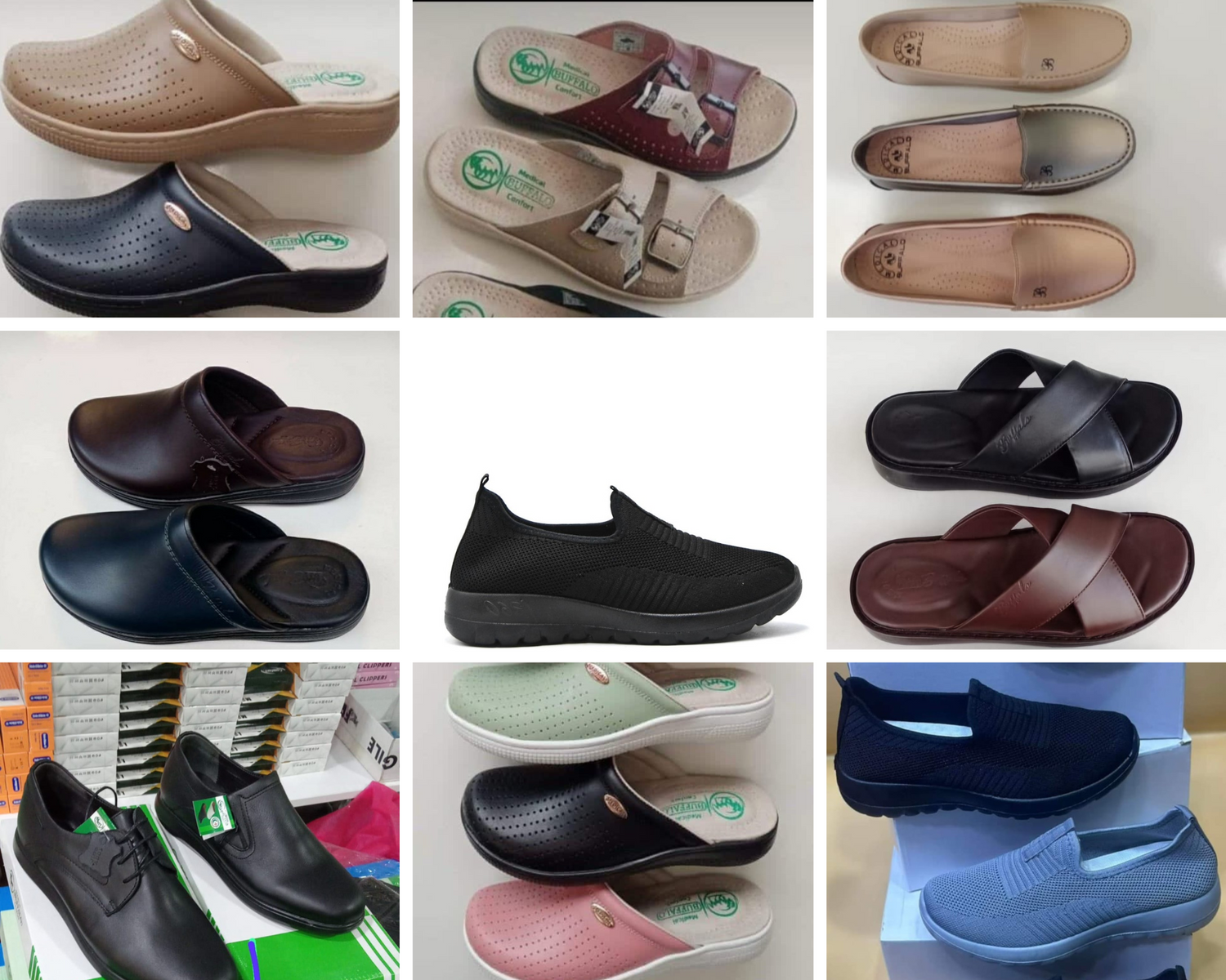 shoes and Sandal et sabot medical